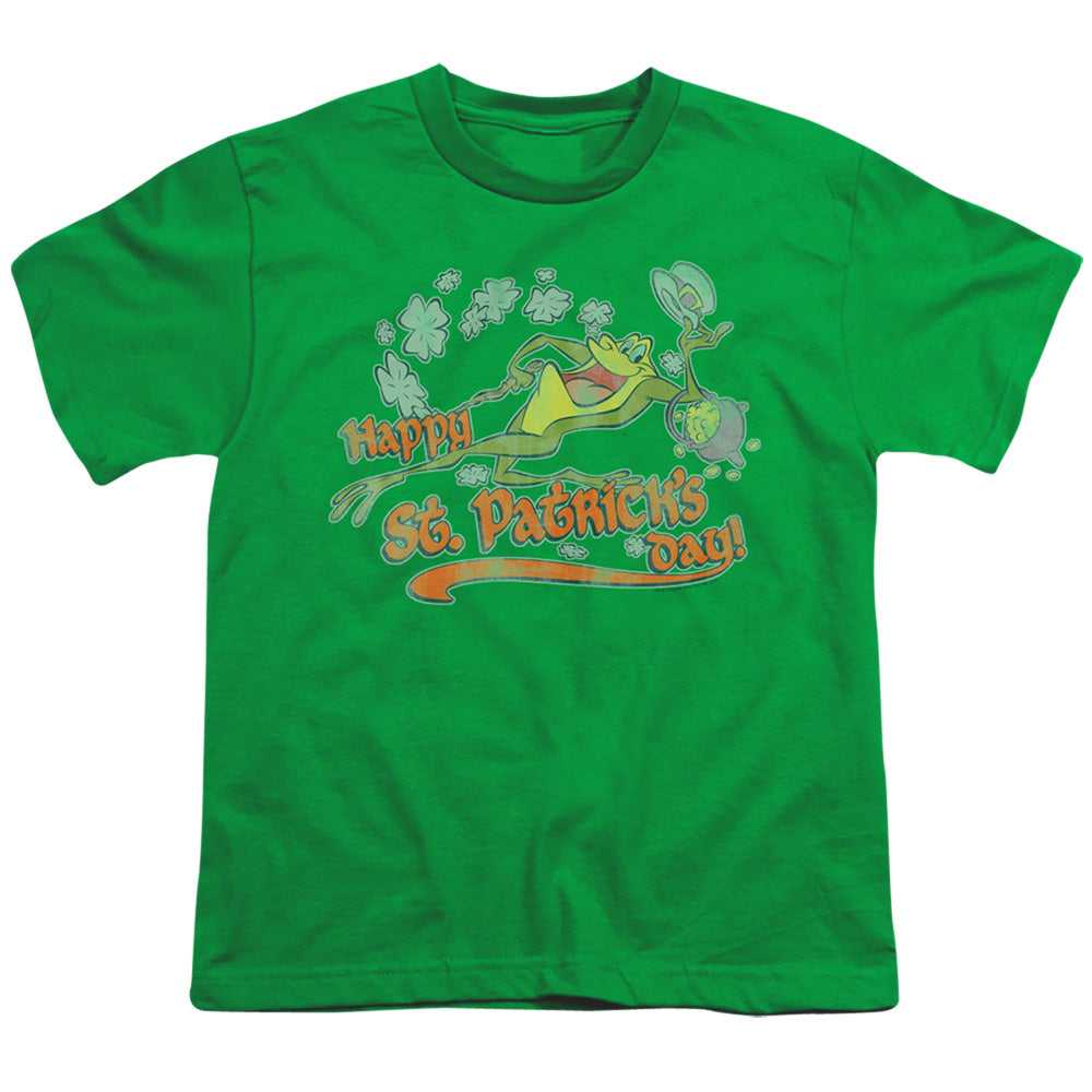 Looney Tunes Michigan J Kids Youth T Shirt Kelly Green