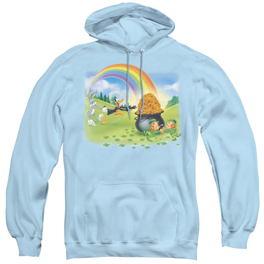 Looney Tunes Mine Mine Mine Mens Hoodie Light Blue