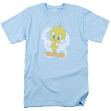 Load image into Gallery viewer, Looney Tunes Retro Tweety Mens T Shirt Light Blue