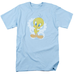 Looney Tunes Retro Tweety Mens T Shirt Light Blue