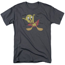 Load image into Gallery viewer, Looney Tunes Vampire Tweety Mens T Shirt Charcoal