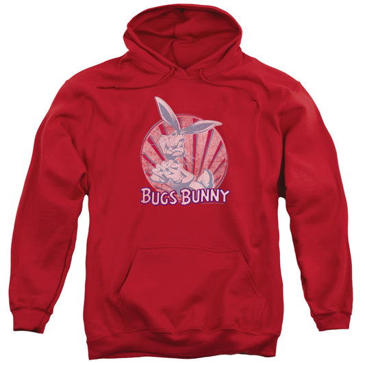 Looney Tunes Wishful Thinking Mens Hoodie Red