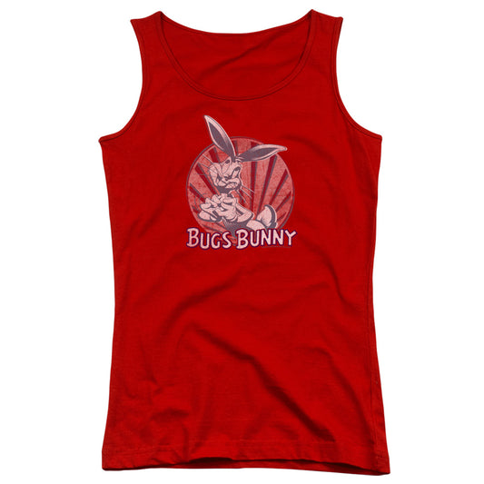 Looney Tunes Wishful Thinking Womens Tank Top Shirt Red