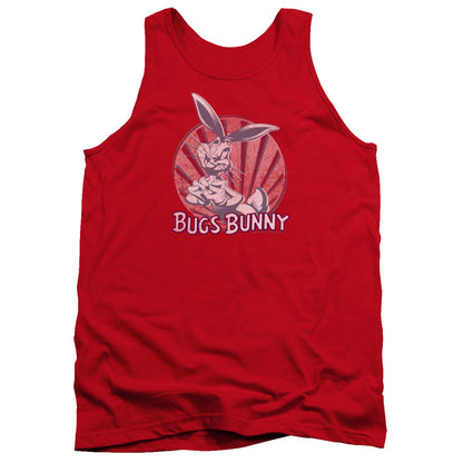 Looney Tunes Wishful Thinking Mens Tank Top Shirt Red