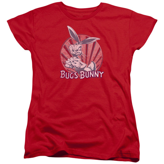 Looney Tunes Wishful Thinking Womens T Shirt Red