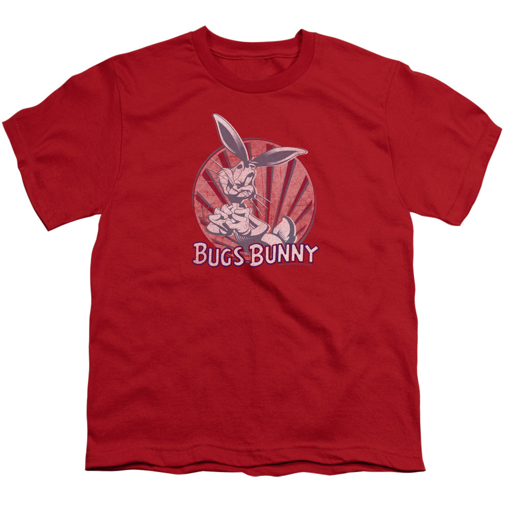 Looney Tunes Wishful Thinking Kids Youth T Shirt Red