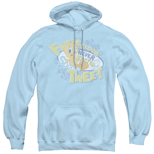 Looney Tunes Fweedom Mens Hoodie Light Blue