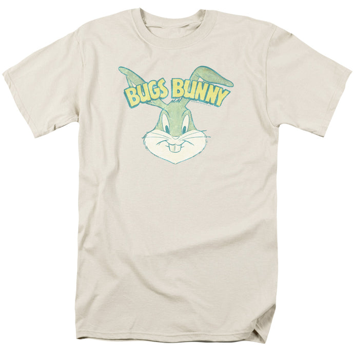 Looney Tunes Bugs Head Mens T Shirt Cream