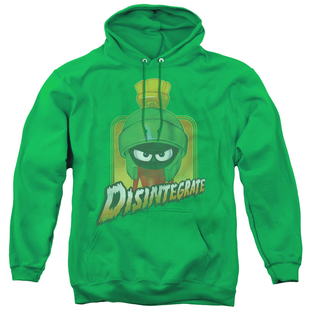 Looney Tunes Disintegrate Mens Hoodie Kelly Green