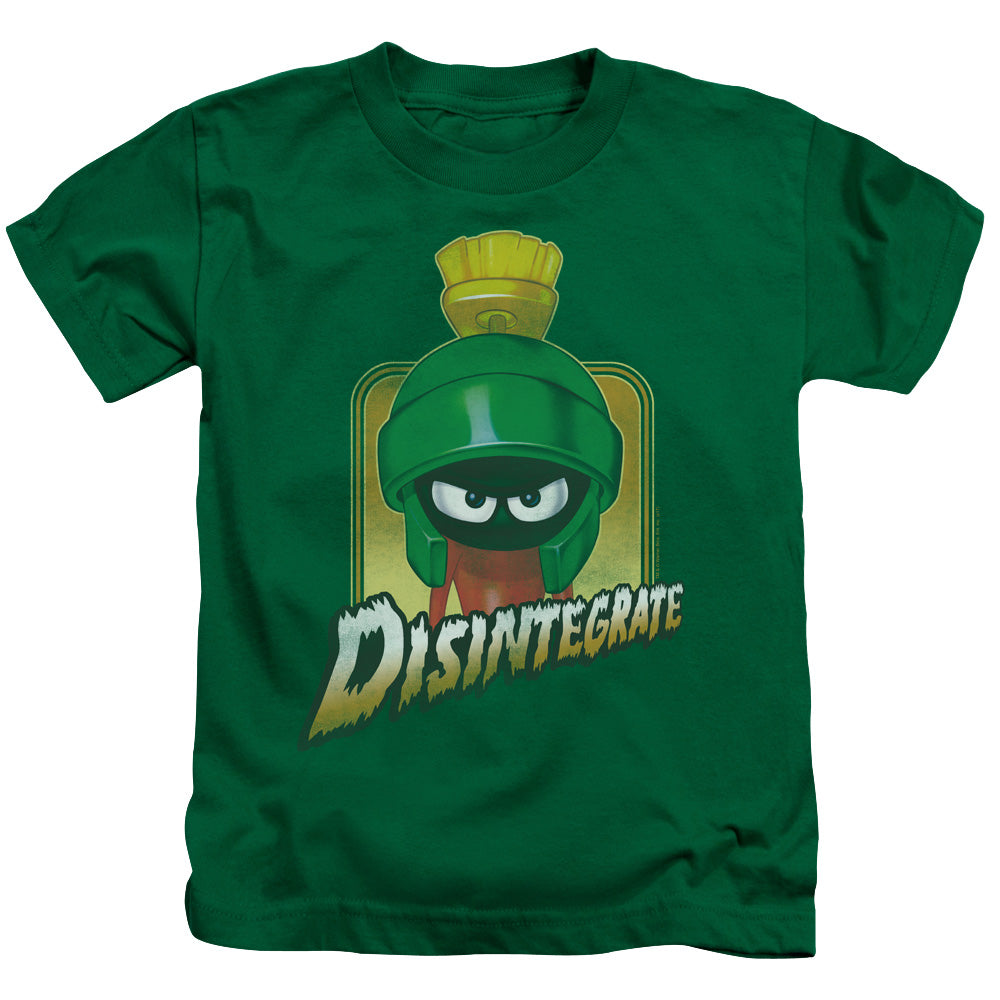 Looney Tunes Disintegrate Juvenile Kids Youth T Shirt Kelly Green