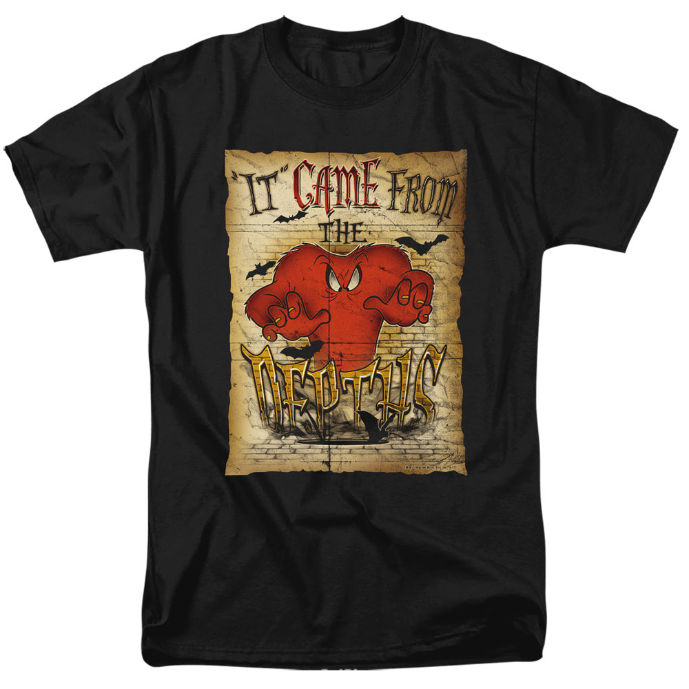 Looney Tunes The Depths Mens T Shirt Black