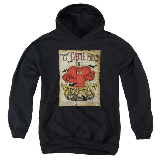 Looney Tunes the Depths Kids Youth Hoodie Black