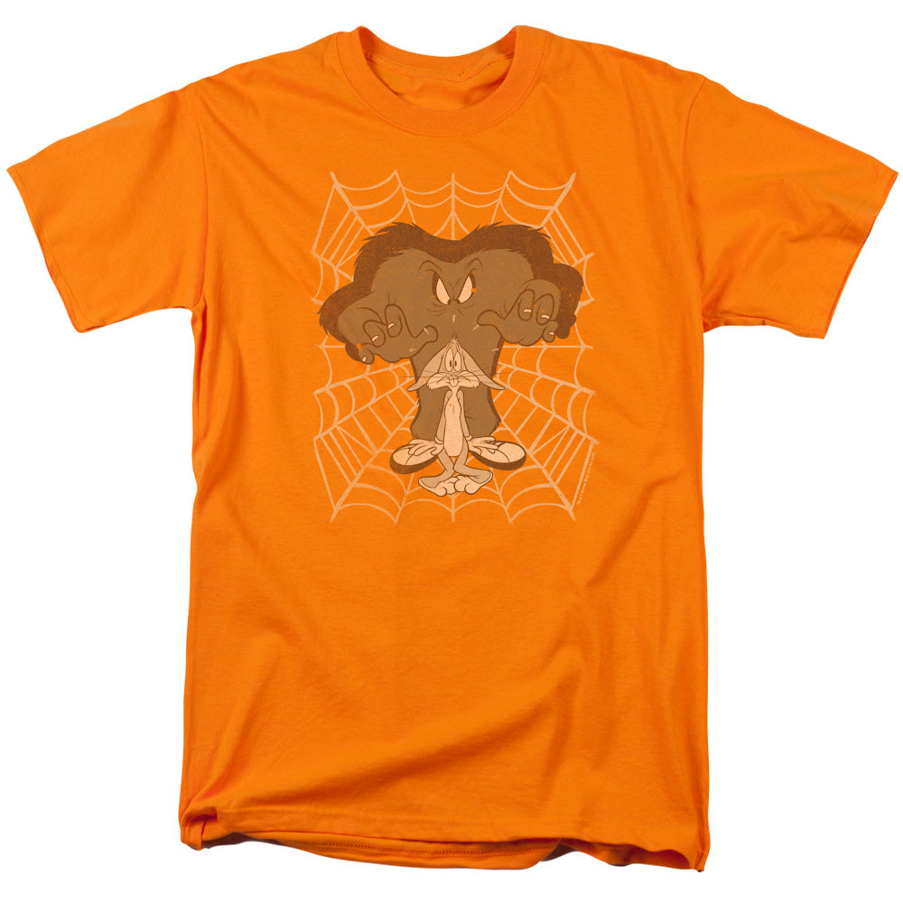 Looney Tunes Being Watched Mens T Shirt Orange