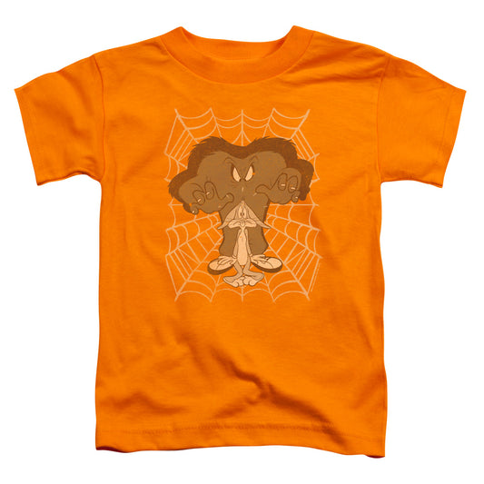 Looney Tunes Being Watched Toddler Kids Youth T Shirt Orange