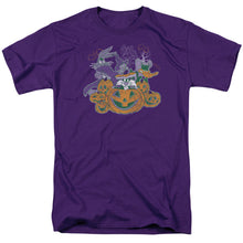 Load image into Gallery viewer, Looney Tunes Spooky Pals Mens T Shirt Purple