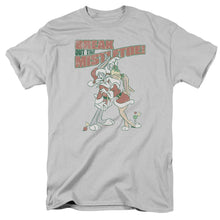 Load image into Gallery viewer, Looney Tunes Mistletoe Mens T Shirt Silver