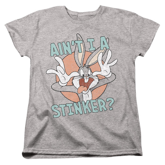 Looney Tunes Aint I a Stinker Womens T Shirt Athletic Heather