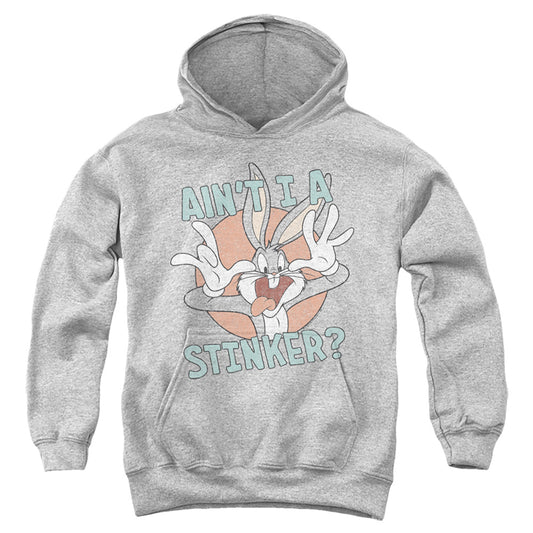 Looney Tunes Aint I a Stinker Kids Youth Hoodie Athletic Heather