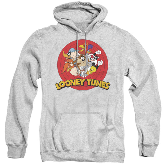 Looney Tunes Group Mens Hoodie Athletic Heather