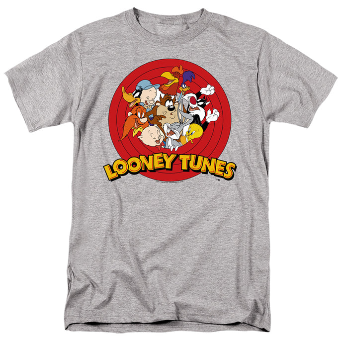 Looney Tunes Group Mens T Shirt Athletic Heather