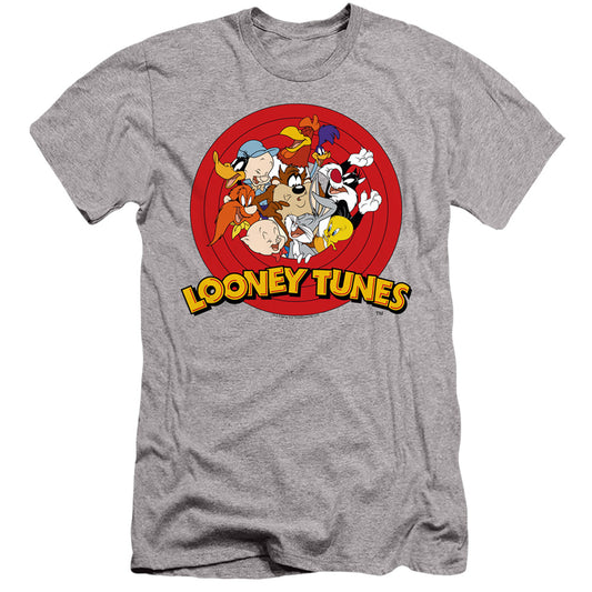 Looney Tunes Group Slim Fit Mens T Shirt Athletic Heather