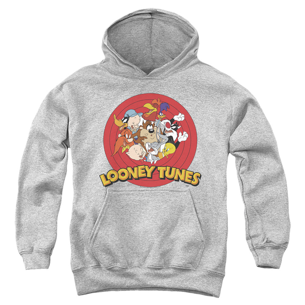 Looney Tunes Group Kids Youth Hoodie Athletic Heather