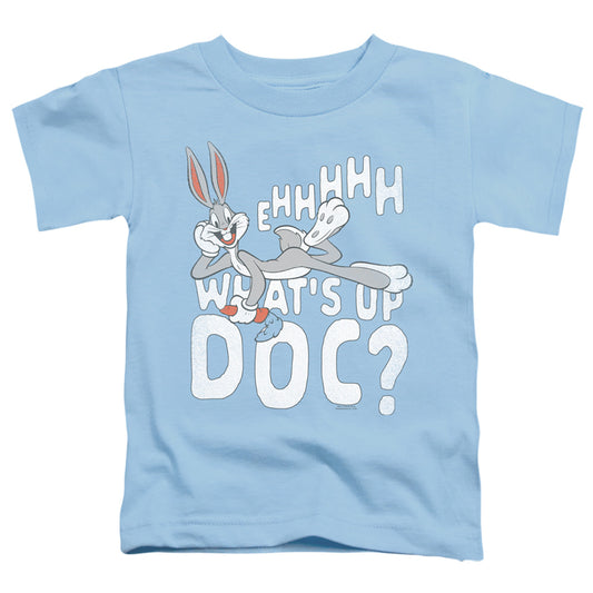 Looney Tunes Whats Up Toddler Kids Youth T Shirt Light Blue