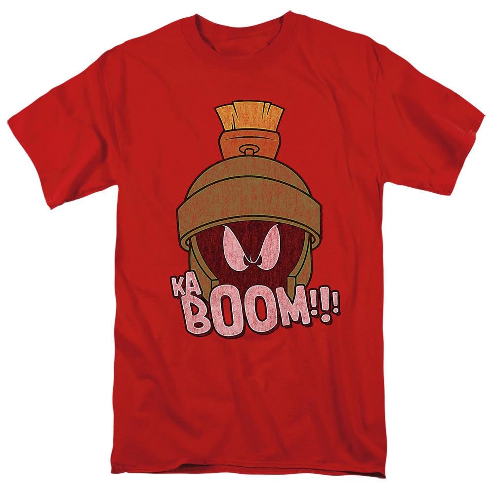 Looney Tunes Kaboom Mens T Shirt Red