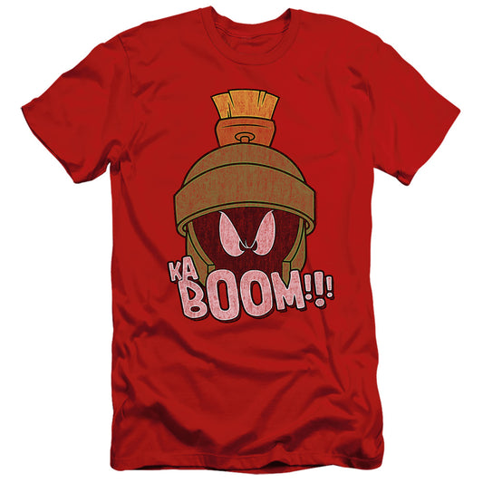 Looney Tunes Kaboom Slim Fit Mens T Shirt Red