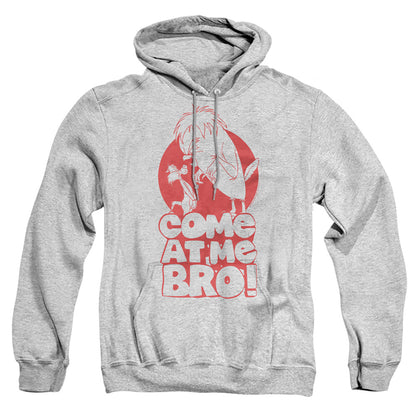 Looney Tunes Come At Me Mens Hoodie Athletic Heather Officially Licensed