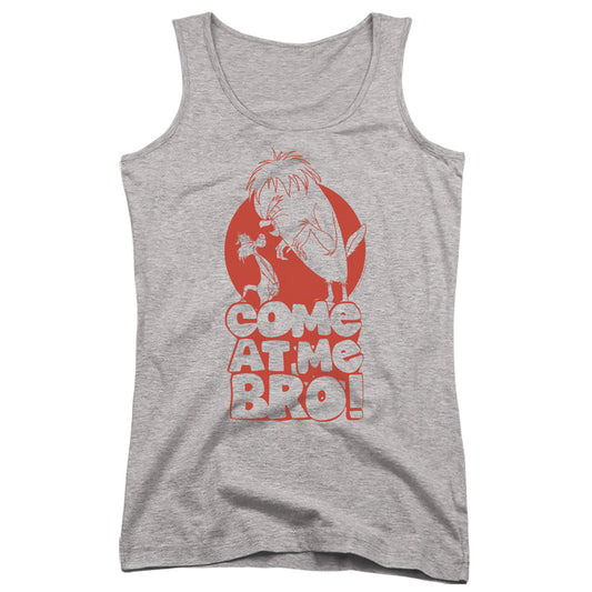 Looney Tunes Come at Me Womens Tank Top Shirt Athletic Heather