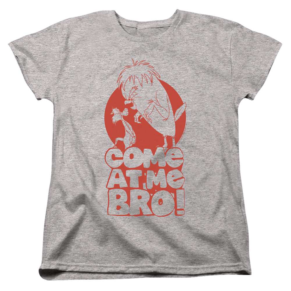 Looney Tunes Come at Me Womens T Shirt Athletic Heather