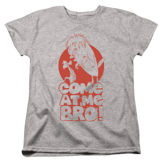 Looney Tunes Come at Me Womens T Shirt Athletic Heather