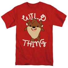 Load image into Gallery viewer, Looney Tunes Wild Thing Kid Mens T Shirt Red