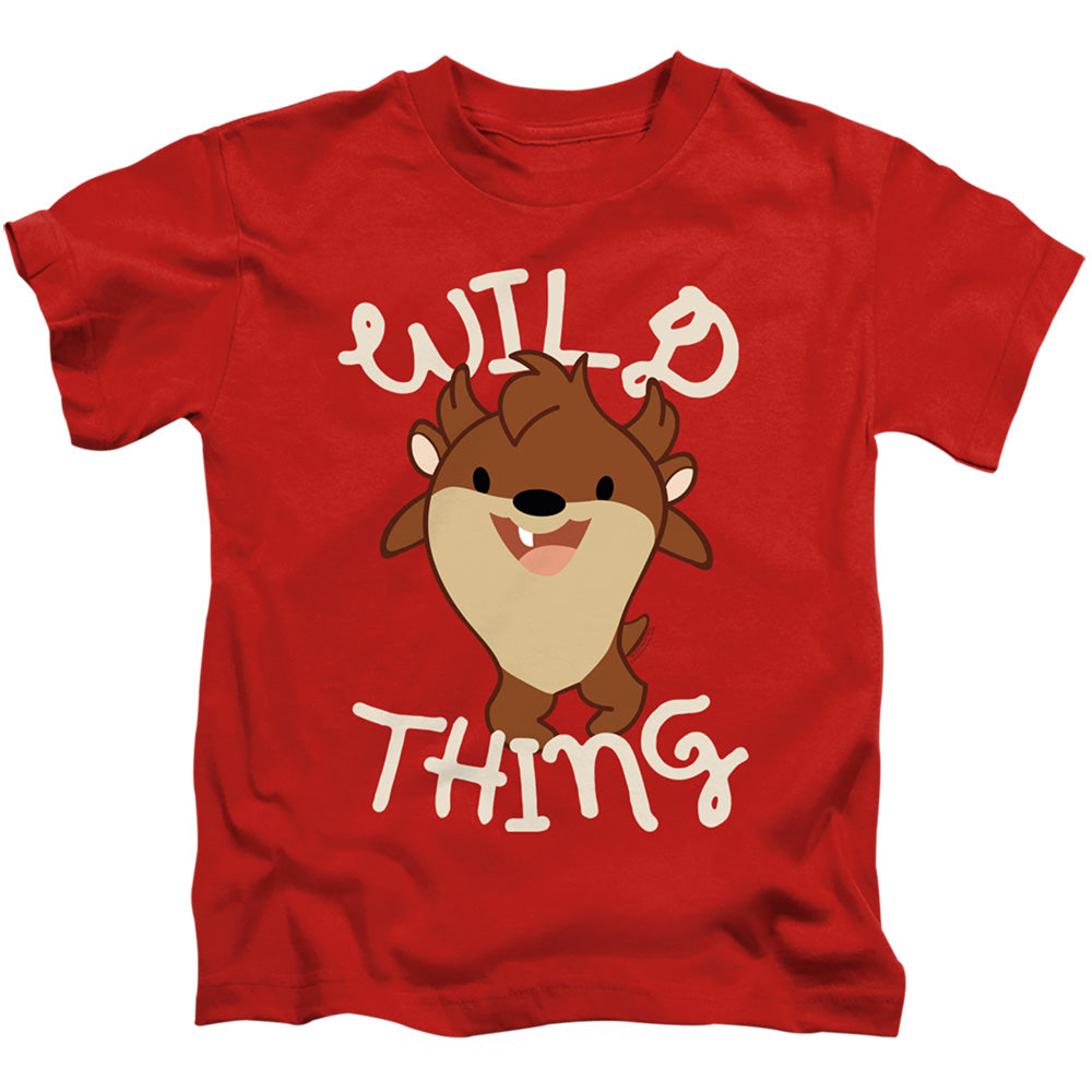 Looney Tunes Wild Thing Kid Juvenile Kids Youth T Shirt Red