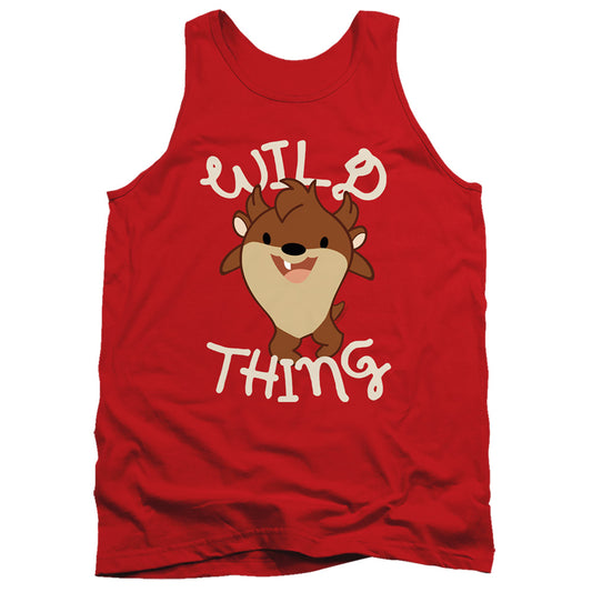 Looney Tunes Wild Thing Kid Mens Tank Top Shirt Red