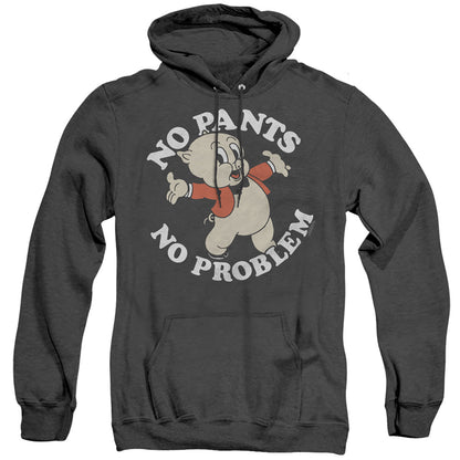 Looney Tunes No Pants Heather Mens Hoodie Black