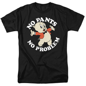 Looney Tunes No Pants Mens T Shirt Black