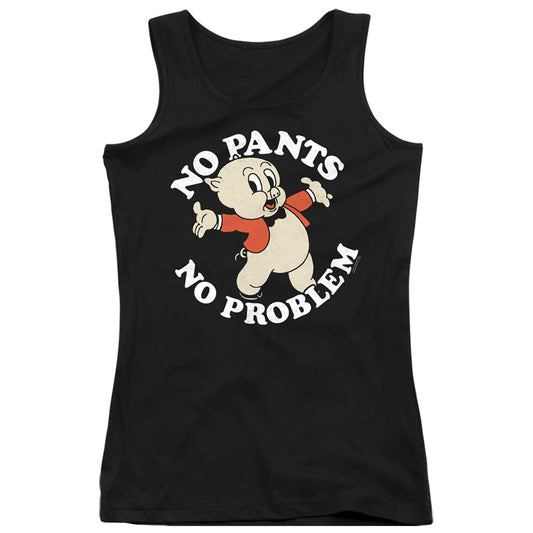 Looney Tunes No Pants Womens Tank Top Shirt Black