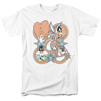 Looney Tunes Screen Stars Mens T Shirt White