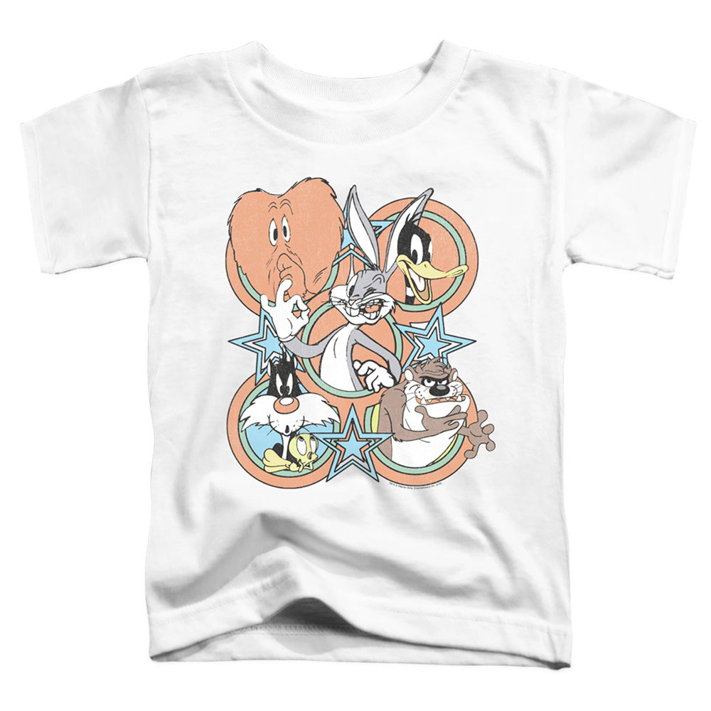 Looney Tunes Screen Stars Toddler Kids Youth T Shirt White