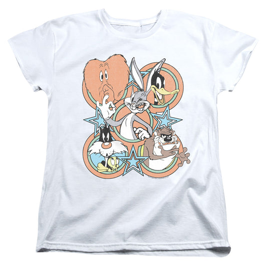 Looney Tunes Screen Stars Womens T Shirt White