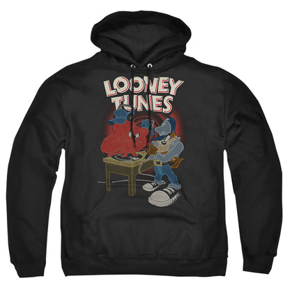 Looney Tunes Dj Looney Tunes Mens Hoodie Black Officially Licensed