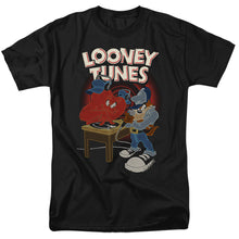Load image into Gallery viewer, Looney Tunes Dj Looney Tunes Mens T Shirt Black