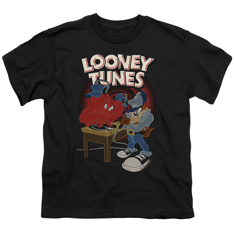 Looney Tunes Dj Looney Tunes Kids Youth T Shirt Black