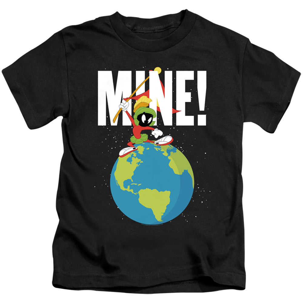 Looney Tunes Mine Juvenile Kids Youth T Shirt Black
