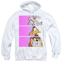 Load image into Gallery viewer, Looney Tunes Tiles Mens Hoodie White