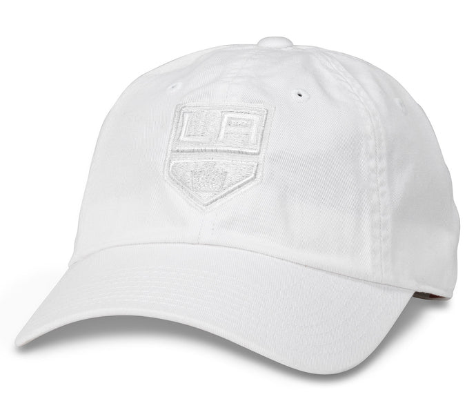 Los Angeles Kings Blue Line Tonal Curved Bill NHL Hat White