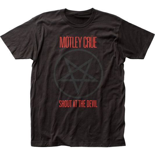 Motley Crue Shout At The Devil Mens T Shirt Black