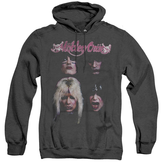 Motley Crue The Crue Heather Mens Hoodie Black